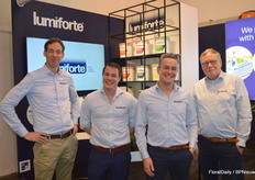 Bart Hergaarden, Hidde Huisintveld, Michiel Seignette and Jelle Hoogland of Lumiforte